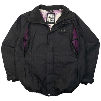 Vintage 2000s Oakley Zip Up Snowboarding Jacket Size XL