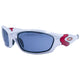Vintage 2007 Oakley White Chrome Straight Jacket Sunglasses