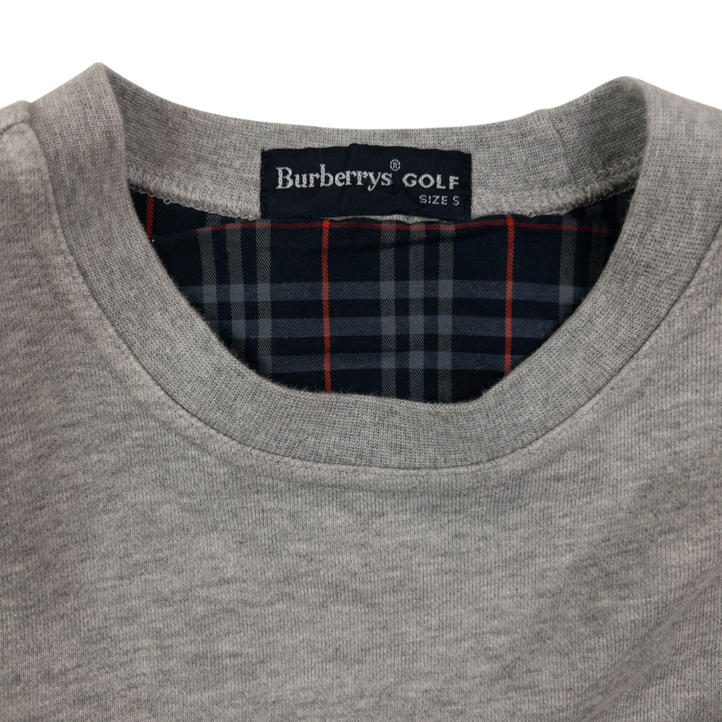 Vintage Burberry Golf Embroidered Sweatshirt Size XS
