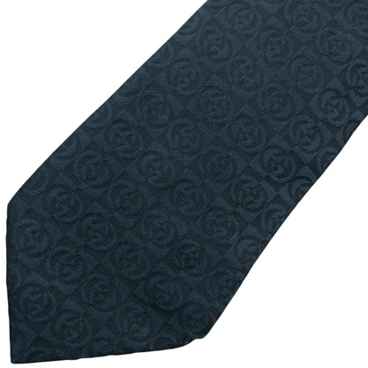 Vintage 2000s Gucci Monogram Silk Tie