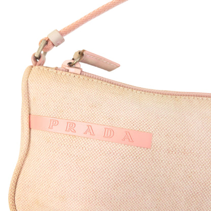 Vintage 2000 Prada Sport Mini Baguette Shoulder Bag