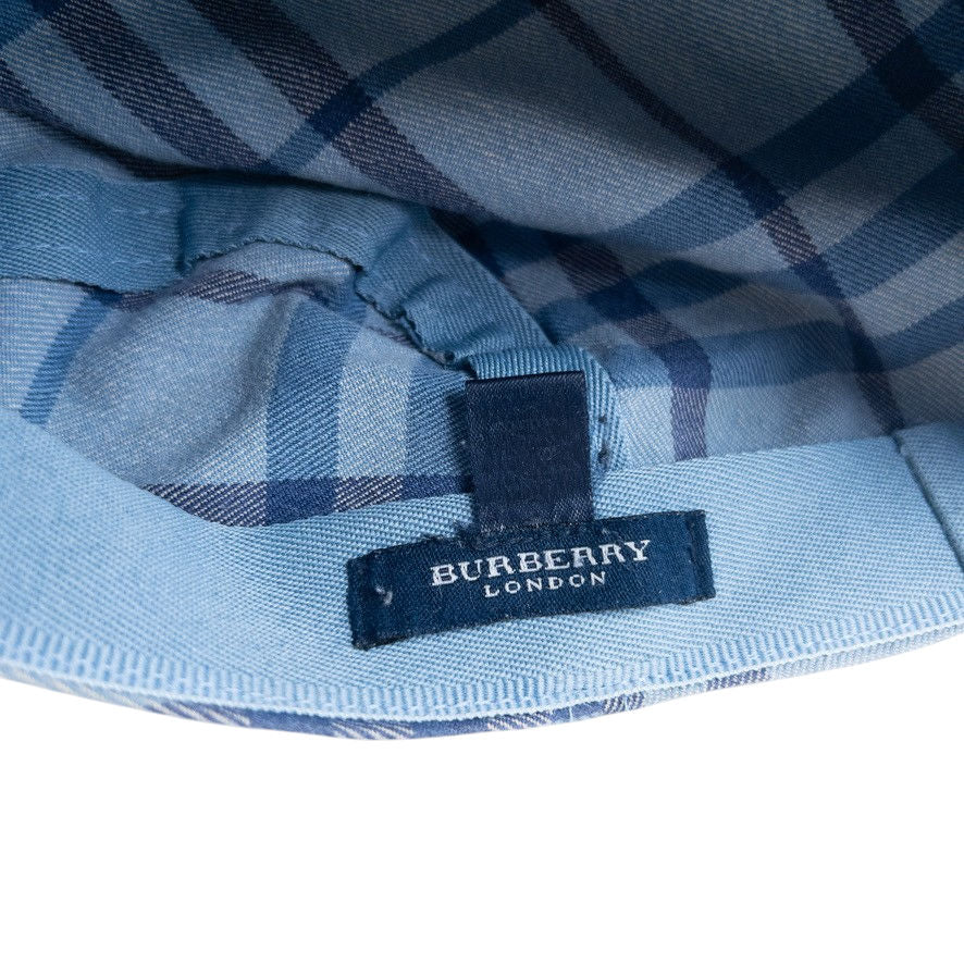 Vintage Burberry Nova Check Flat Cap
