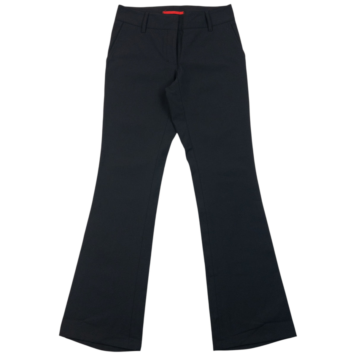 Vintage 2000s Prada Stretch Flare Trousers Womens Size W28