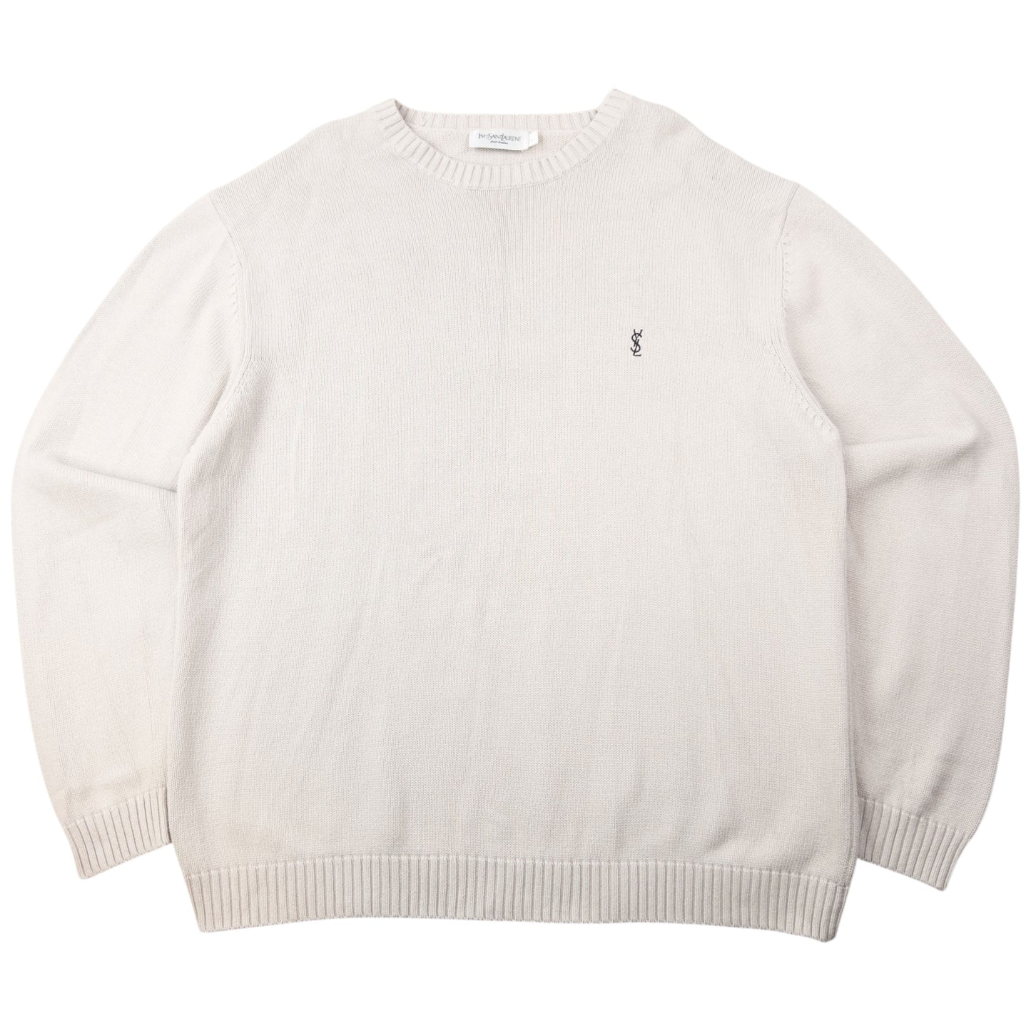 Vintage 2000s YSL Yves Saint Laurent Knit Jumper Size L