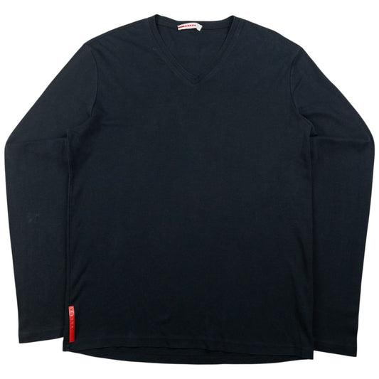 Vintage Prada Sport Long Sleeve T Shirt Size M