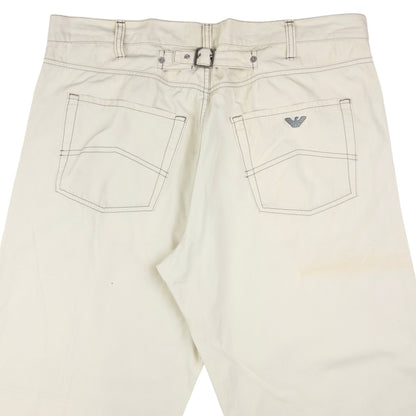 Vintage Armani Jeans Lightweight Trousers Size W37