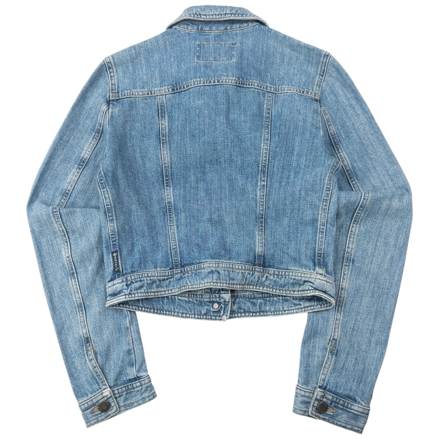 Vintage 2000s Armani Jeans Button Up Denim Jacket Womens Size M