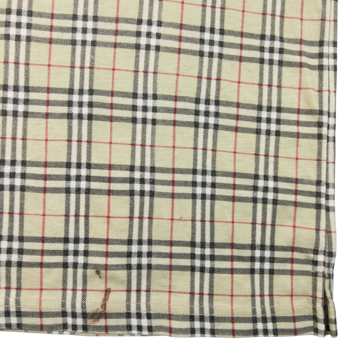 Vintage 90s Burberry Nova Check Polo Shirt Size M