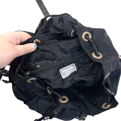 Vintage 2000s Prada Bucket Backpack