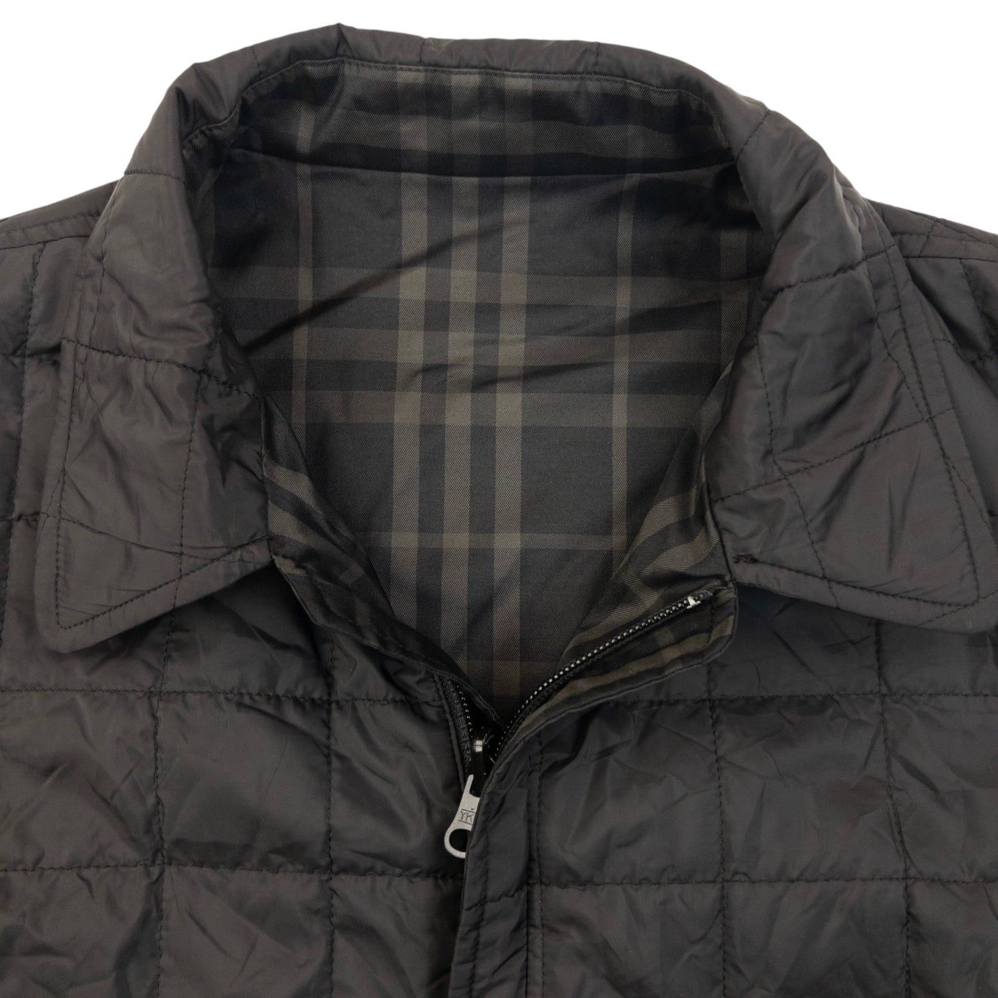 Vintage 2000s Burberry Nova Check Reversible Jacket Size L