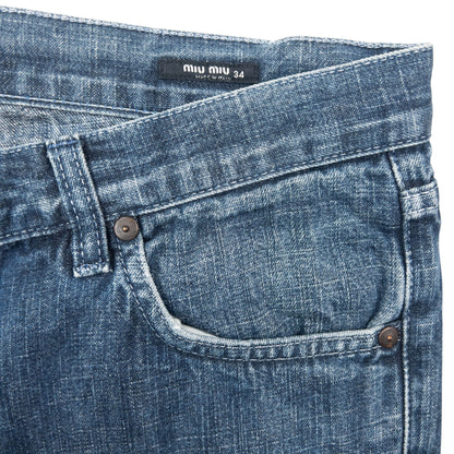 Vintage 2000s Miu Miu Denim Jeans Size W33