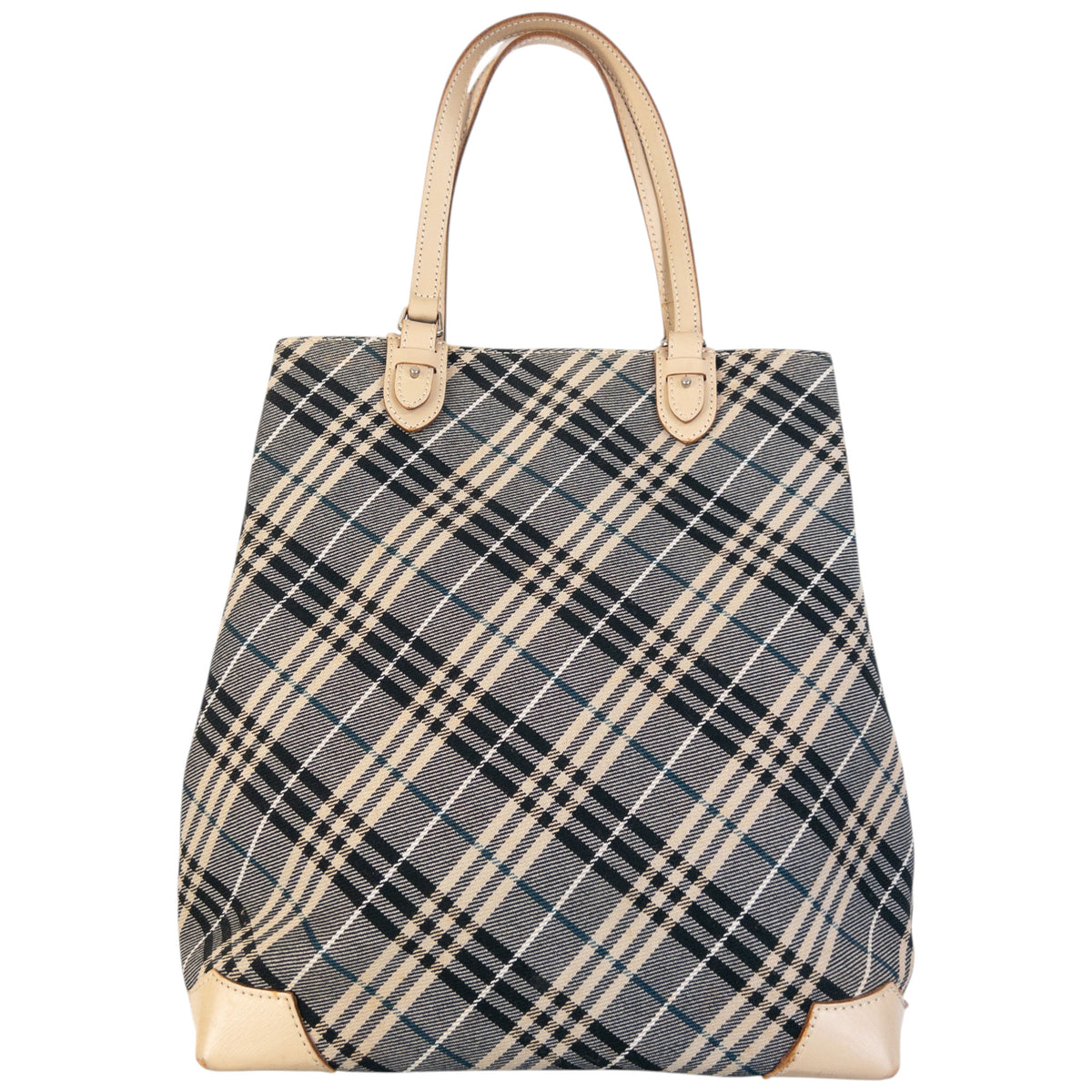Vintage 2000s Burberry Blue Label Nova Check Handbag