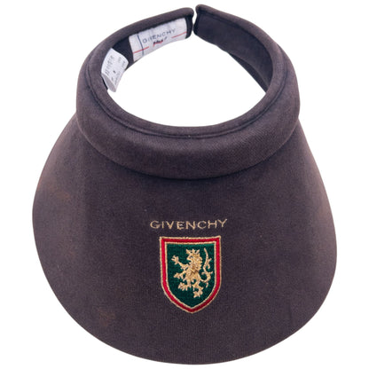 Vintage 90s Givenchy Embroidered Headband Visor Hat