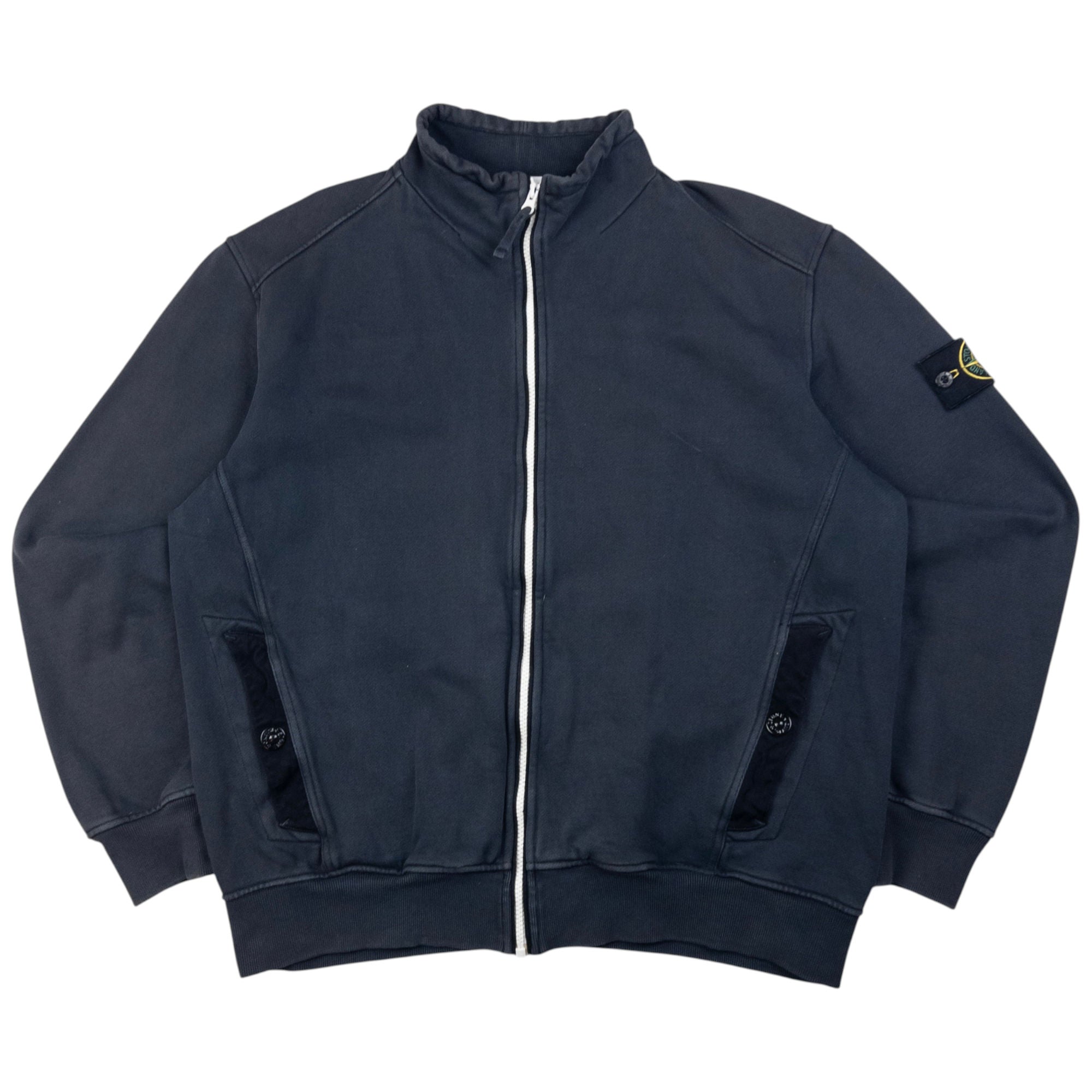Vintage Stone Island Zip Up Sweatshirt Size L