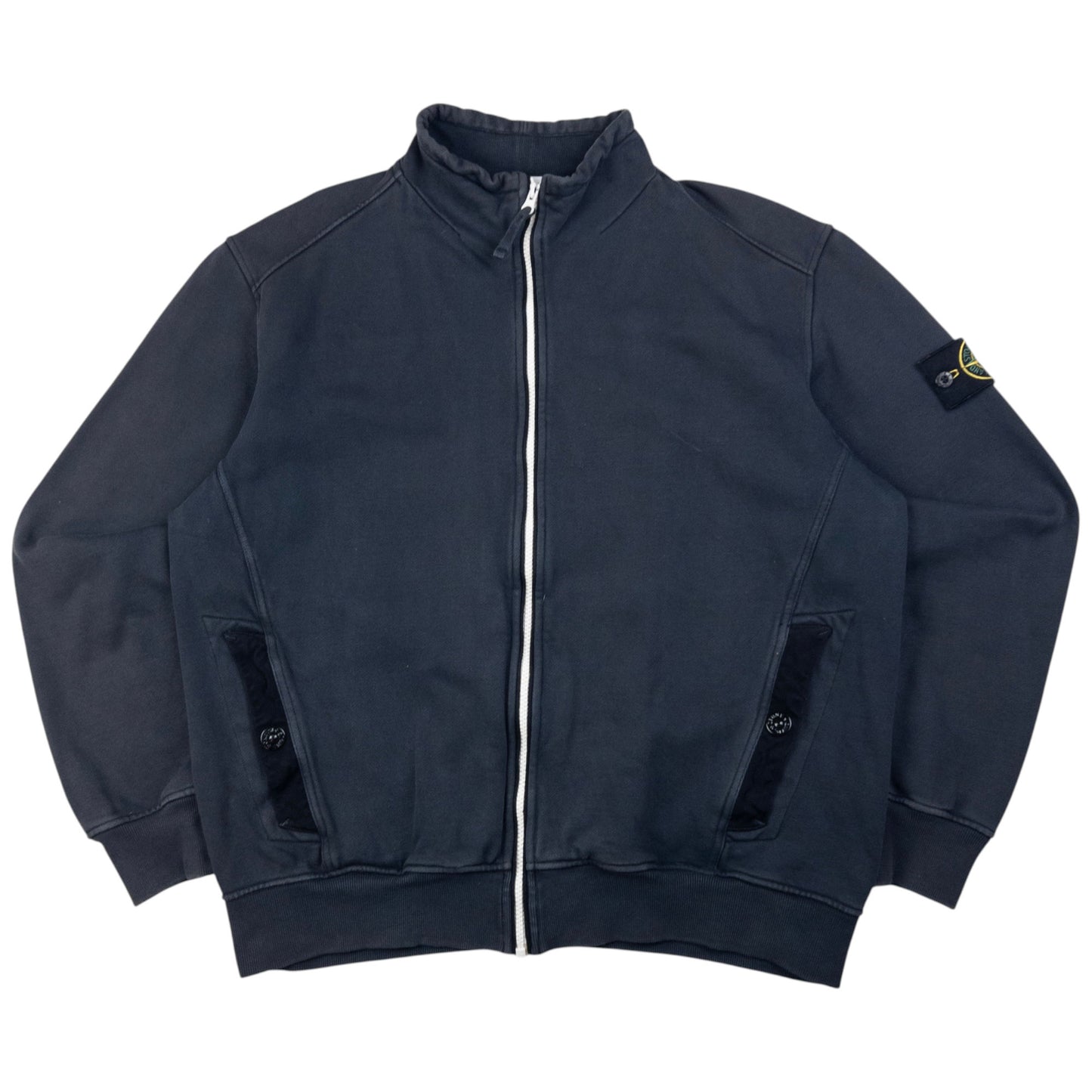 Vintage Stone Island Zip Up Sweatshirt Size L