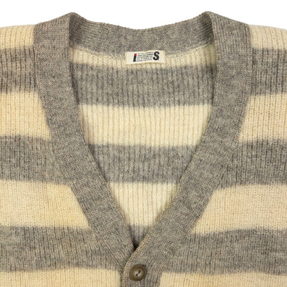 Vintage Issey Miyake Striped Knit Cardigan Size S