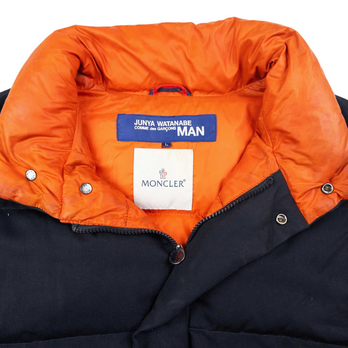 Vintage Junya Watanabe X Comme Des Garçons MAN X Moncler Puffer Jacket Size L