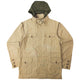Vintage PPFM Convertible Zip Off Sleeve Military Jacket Size L