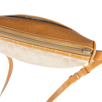 Vintage 80s Gucci Monogram Crossbody Bag
