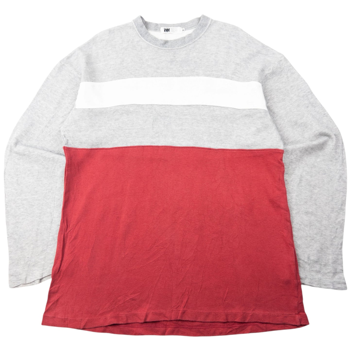 Vintage 90s Issey Miyake Colour Block Jumper Size S