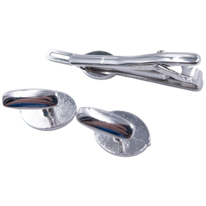 Vintage Dior Cuff Links & Tie Clip Set