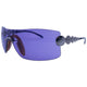 Vintage 2000s Dior By John Galliano Millennium Rimless Shield Sunglasses