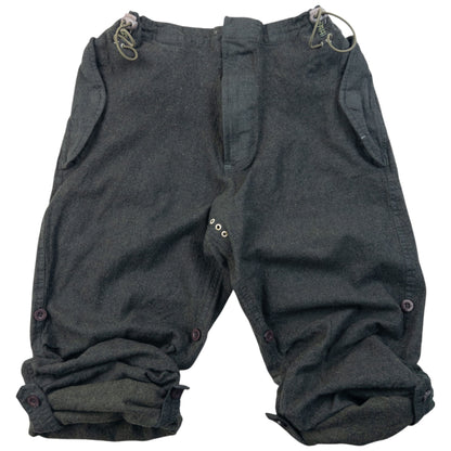 Vintage Maharishi Wool Roll Up Trousers Size S