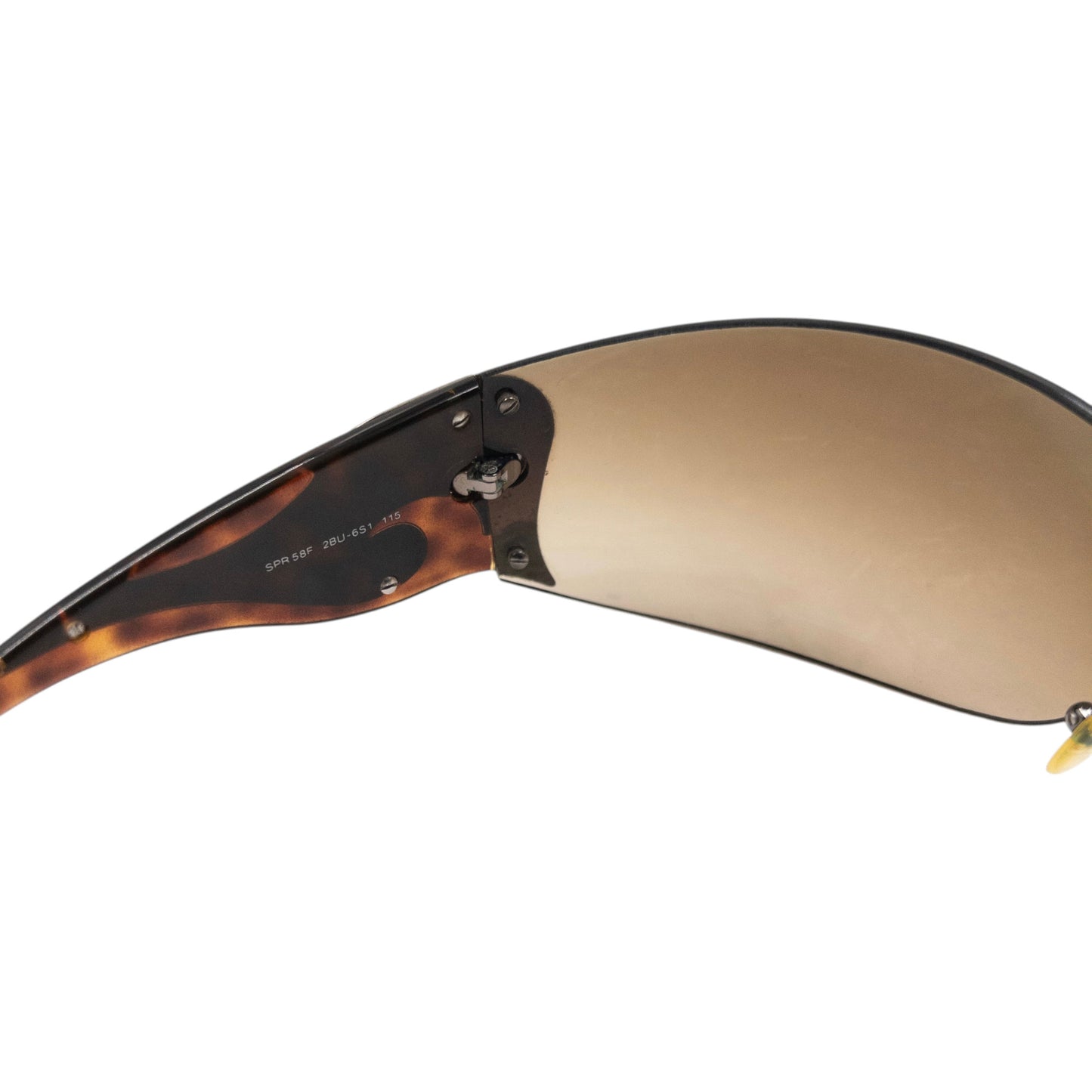 Vintage 2000s Prada Tortoise Shell Swirl Sunglasses