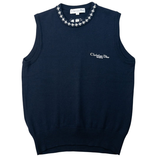 Vintage 2000s Dior Sports Wool Sweater Vest Womens Size M