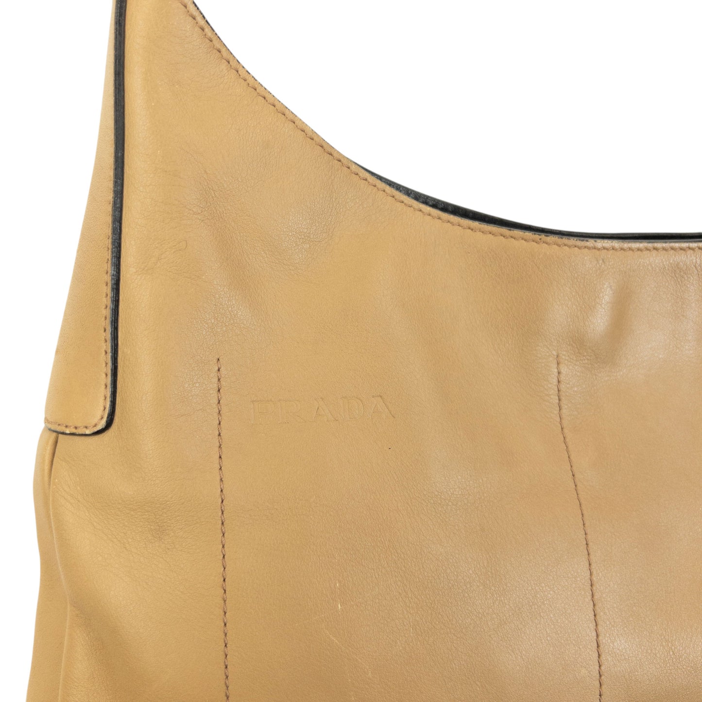 Vintage 2000s Prada Leather Shoulder Bag