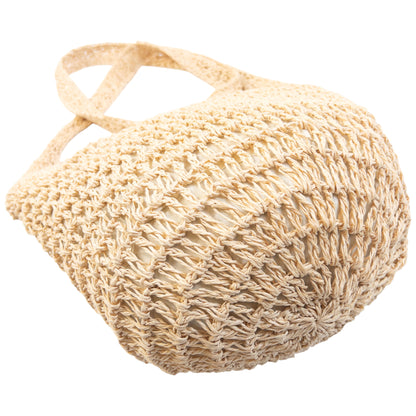 Vintage HusHusH Crochet Crossbody Bag in beige, photo 6