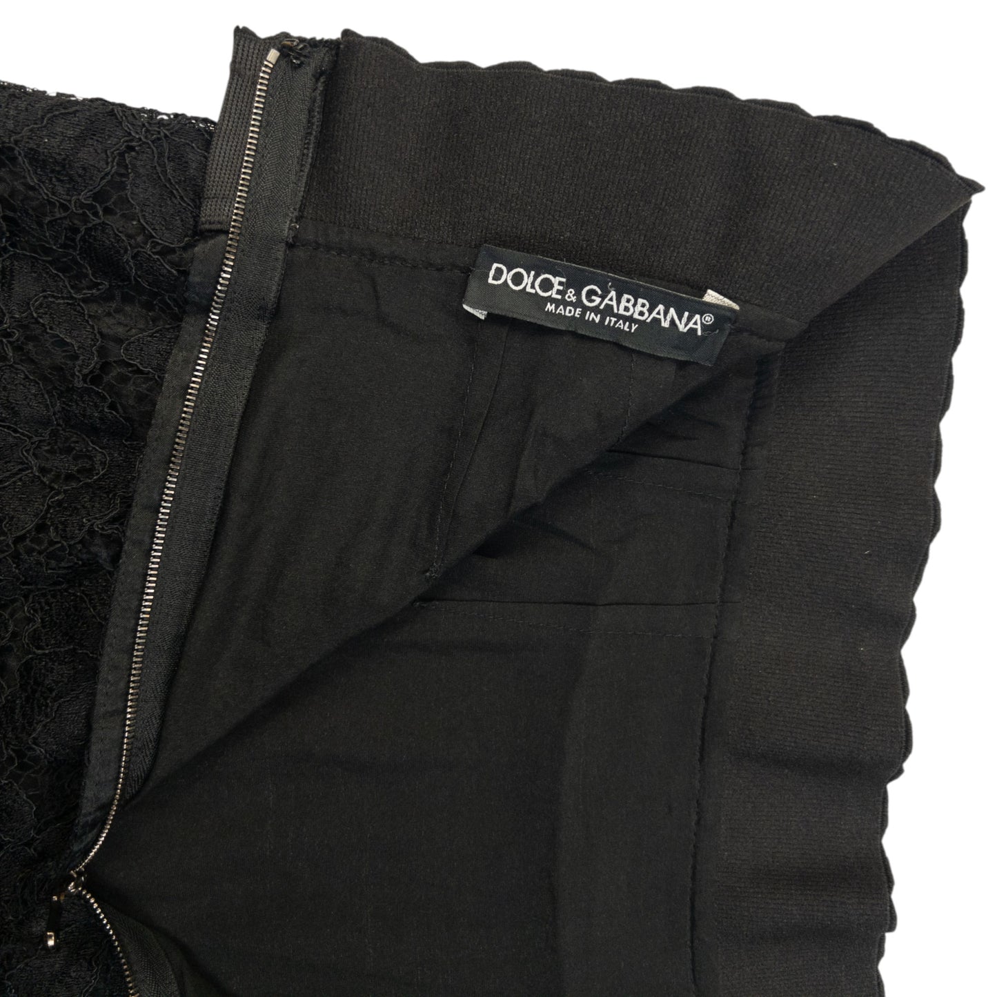 Vintage 2000s Dolce & Gabbana Lace Skirt Womens Size W24
