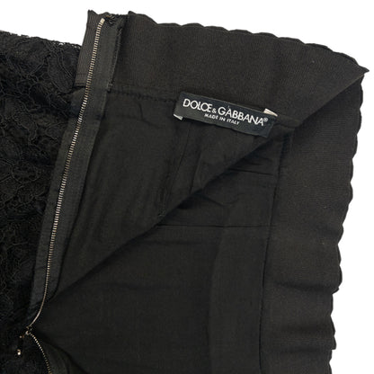 Vintage 2000s Dolce & Gabbana Lace Skirt Womens Size W24