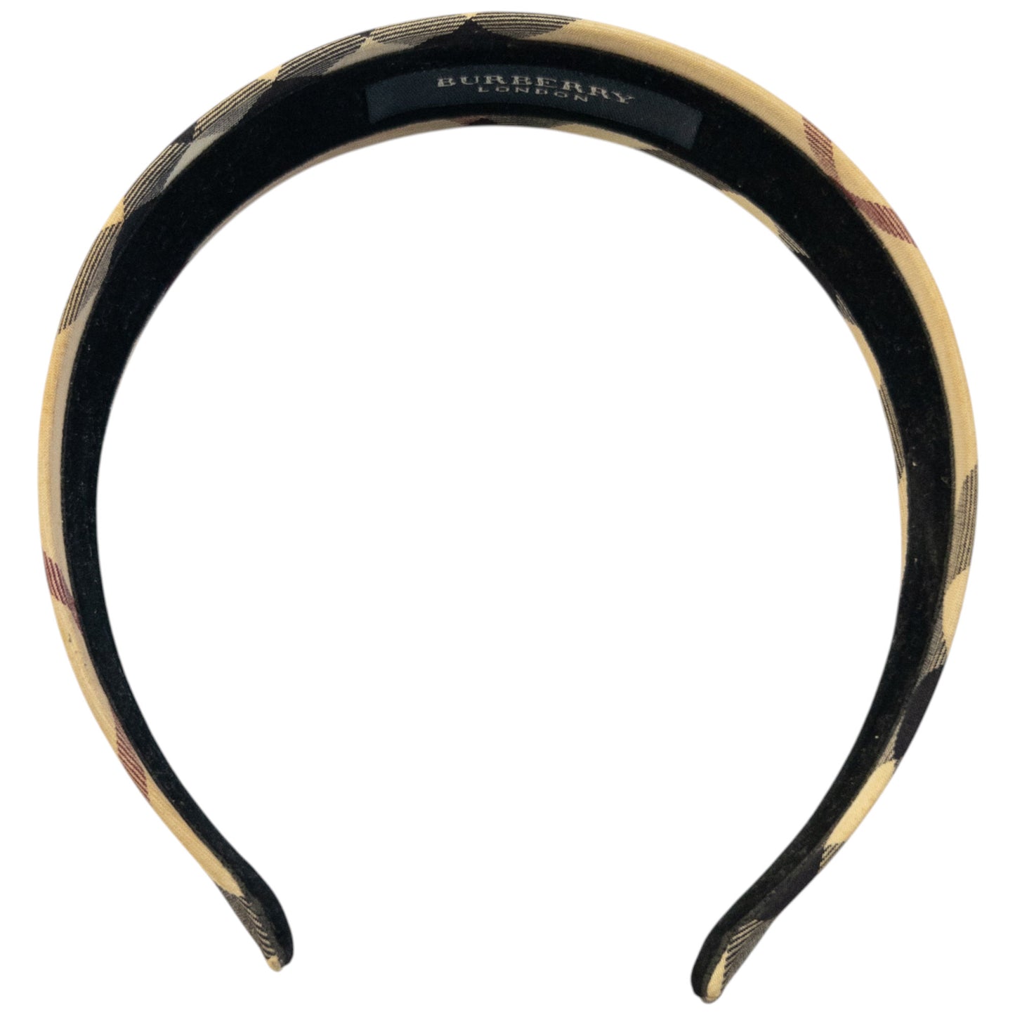 Vintage 2000s Burberry Nova Check Headband