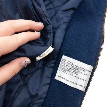 Vintage 80s YSL Yves Saint Laurent Cashmere Bomber Jacket Size XL