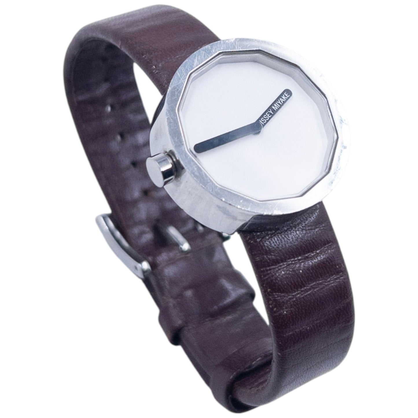 Vintage Issey Miyake Twelve Leather Watch