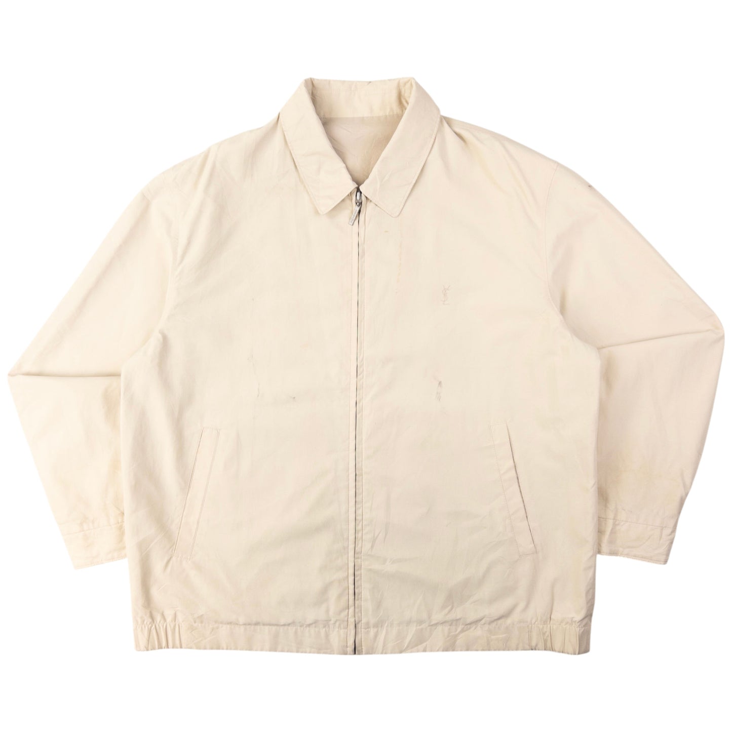 Vintage YSL Yves Saint Laurent Reversible Harrington Jacket Size L