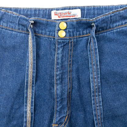 Vintage 90s Hysteric Glamour KITCH! Flared Denim Jeans Womens Size W25