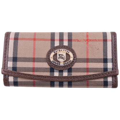 Vintage 90s Burberry Nova Check Key Holder