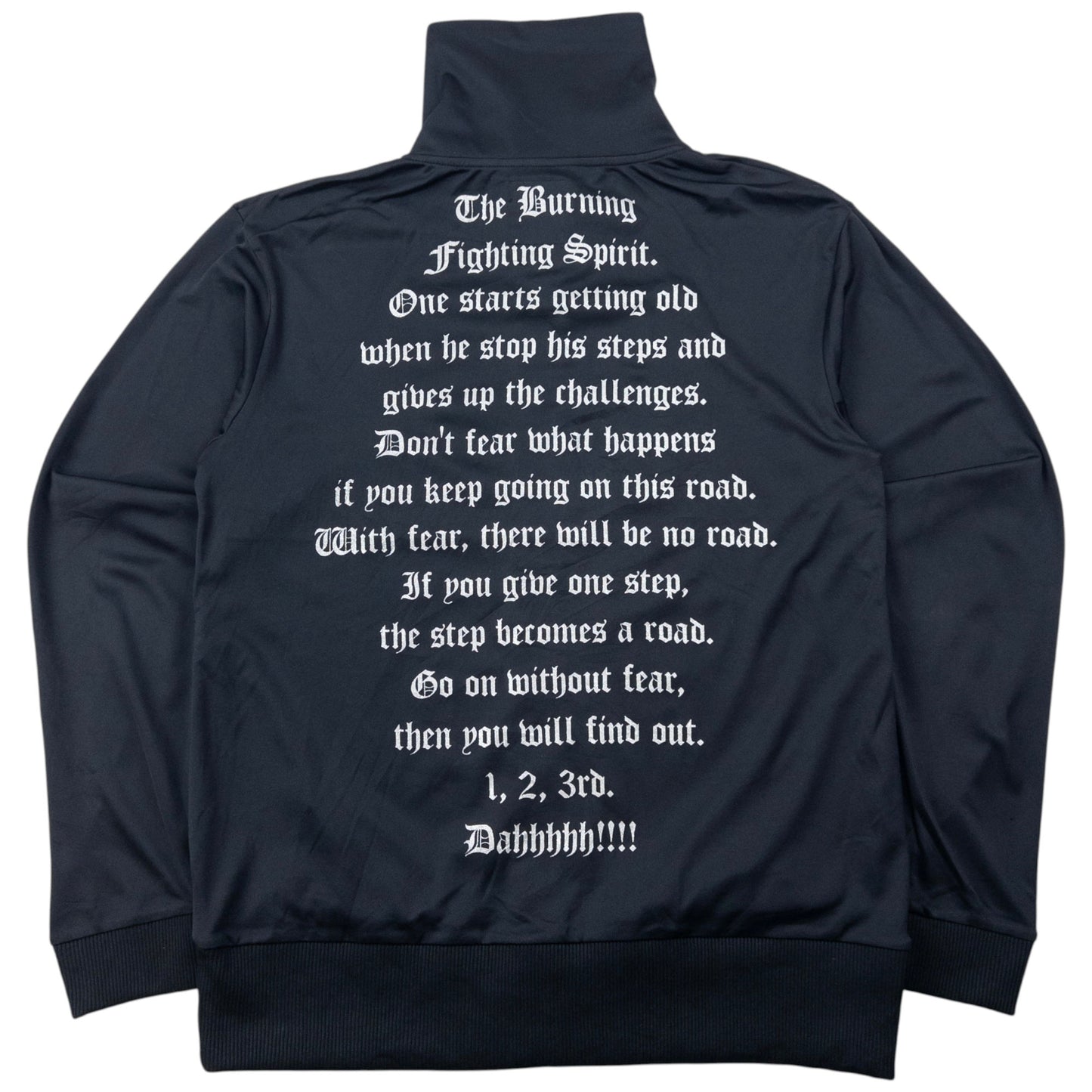 Vintage 2000s PPFM Text Print Zip Up Track Jacket Size S