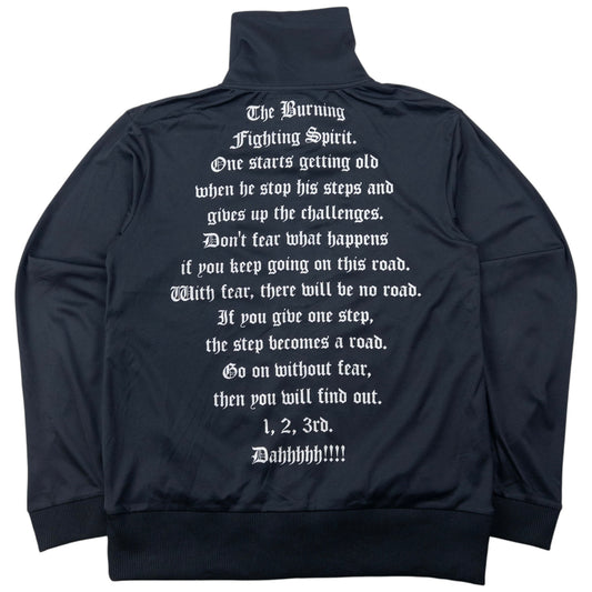 Vintage 2000s PPFM Text Print Zip Up Track Jacket Size S