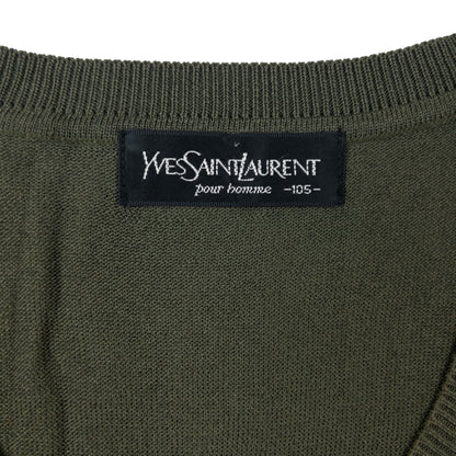 Vintage 90s YSL Yves Saint Laurent Sweater Vest Size XL