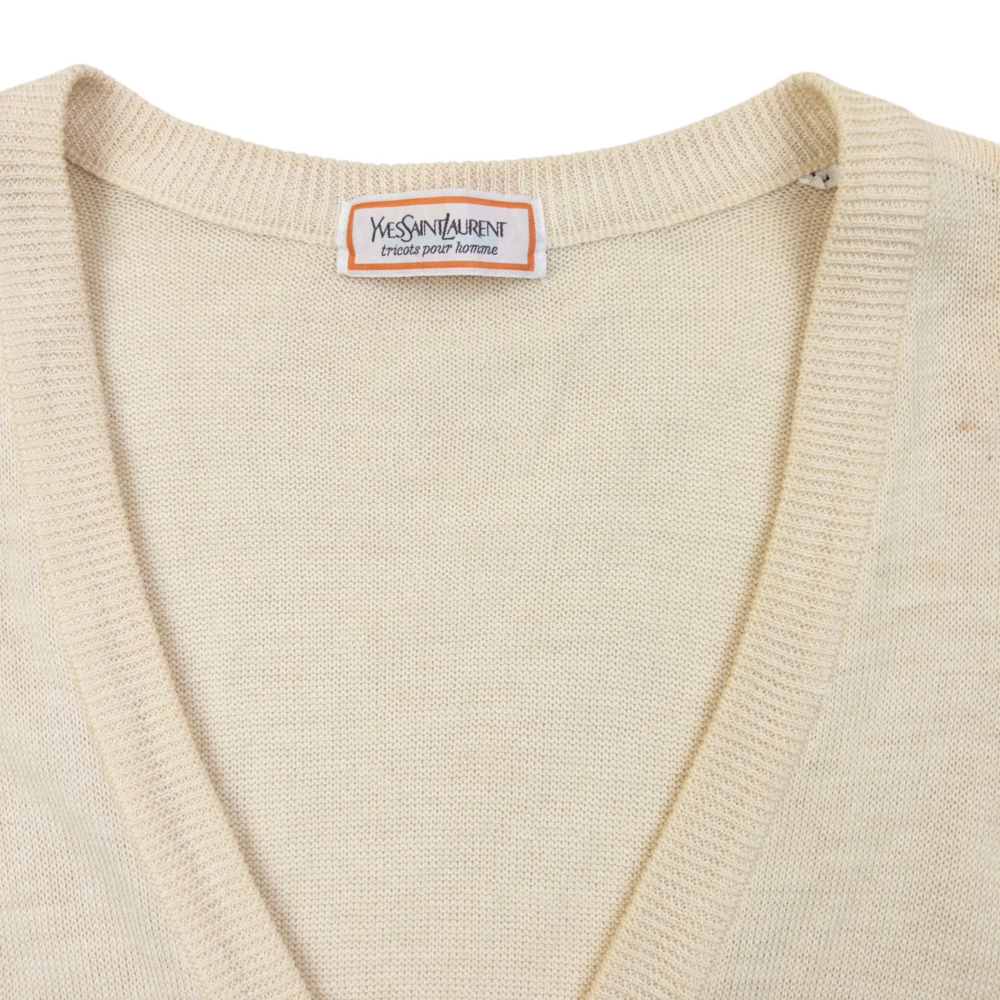 Vintage 80s YSL Yves Saint Laurent Cardigan Size S