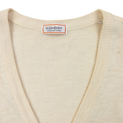 Vintage 80s YSL Yves Saint Laurent Cardigan Size S