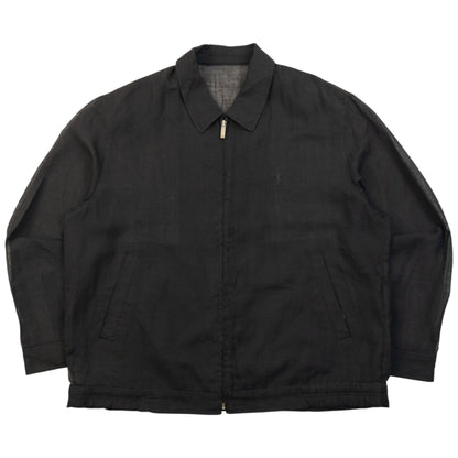 Vintage 90s YSL Yves Saint Laurent Harrington Jacket Size L