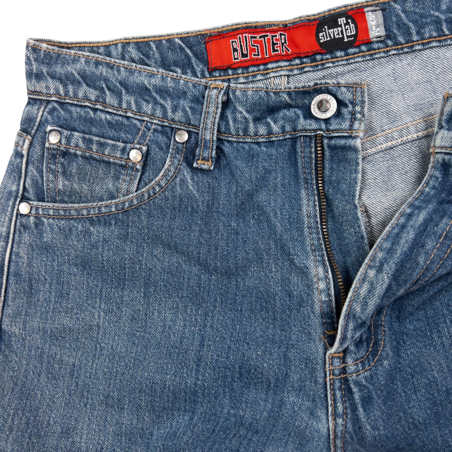Vintage Levi's Silver Tab Buster Denim Jeans Size W30