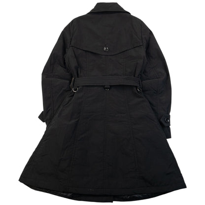 Vintage 2000s Burberry Black Label Belt Waist Trench Jacket Womens Size M