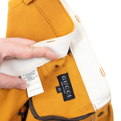 Vintage 90s Gucci By Tom Ford Equestrian Trousers Womens Size W24