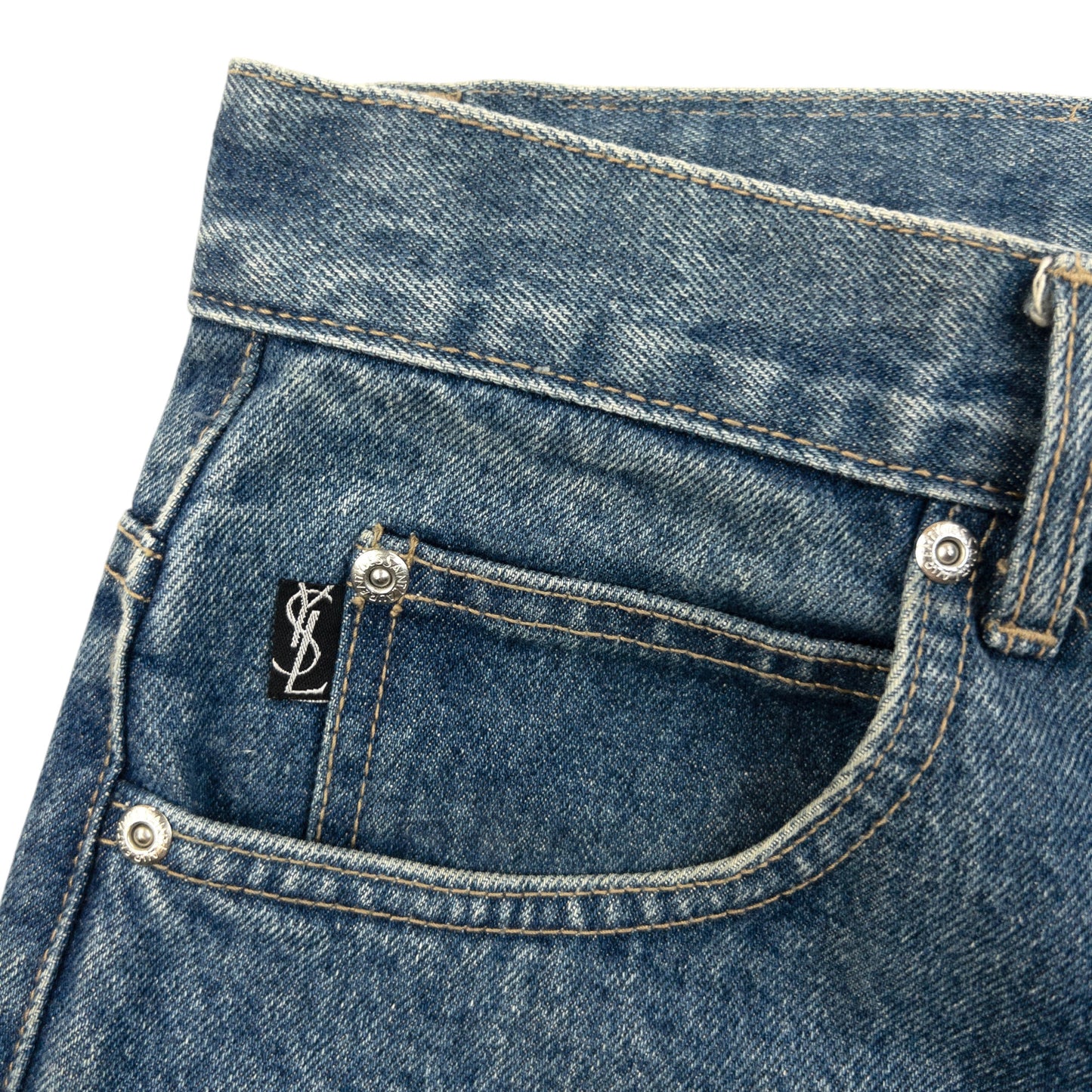Vintage 2000s YSL Yves Saint Laurent Denim Jeans Size W32