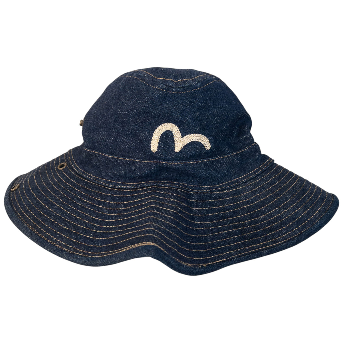 Vintage 2000s Evisu Gull Japanese Denim Hat